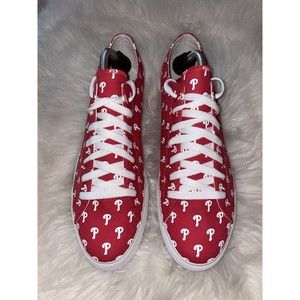 Row One Philadelphia Phillies Canvas Sneakers Shoes Men’s 10 Women’s 11.5 EUC